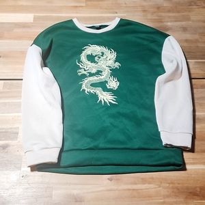 NWOT Shein Dragon sweatshirt